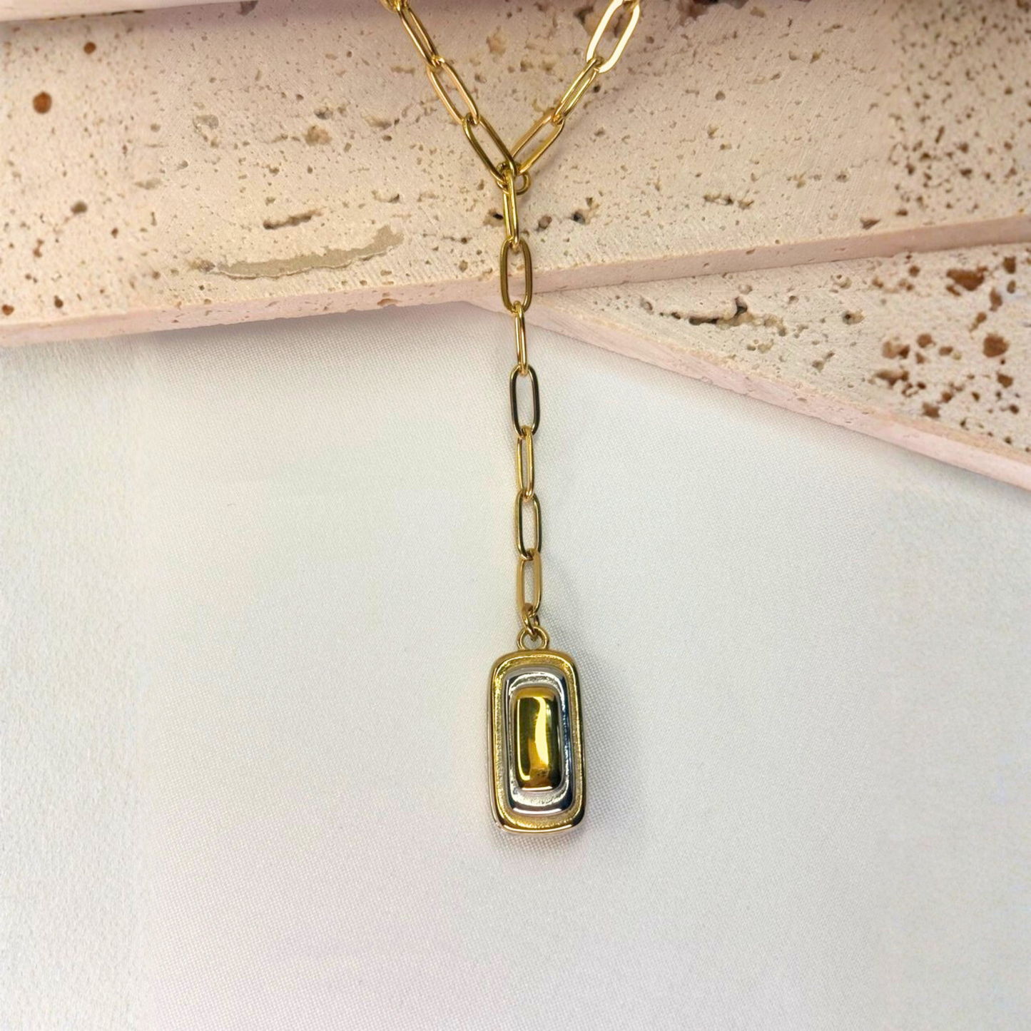 Paperclip Drop Lariat