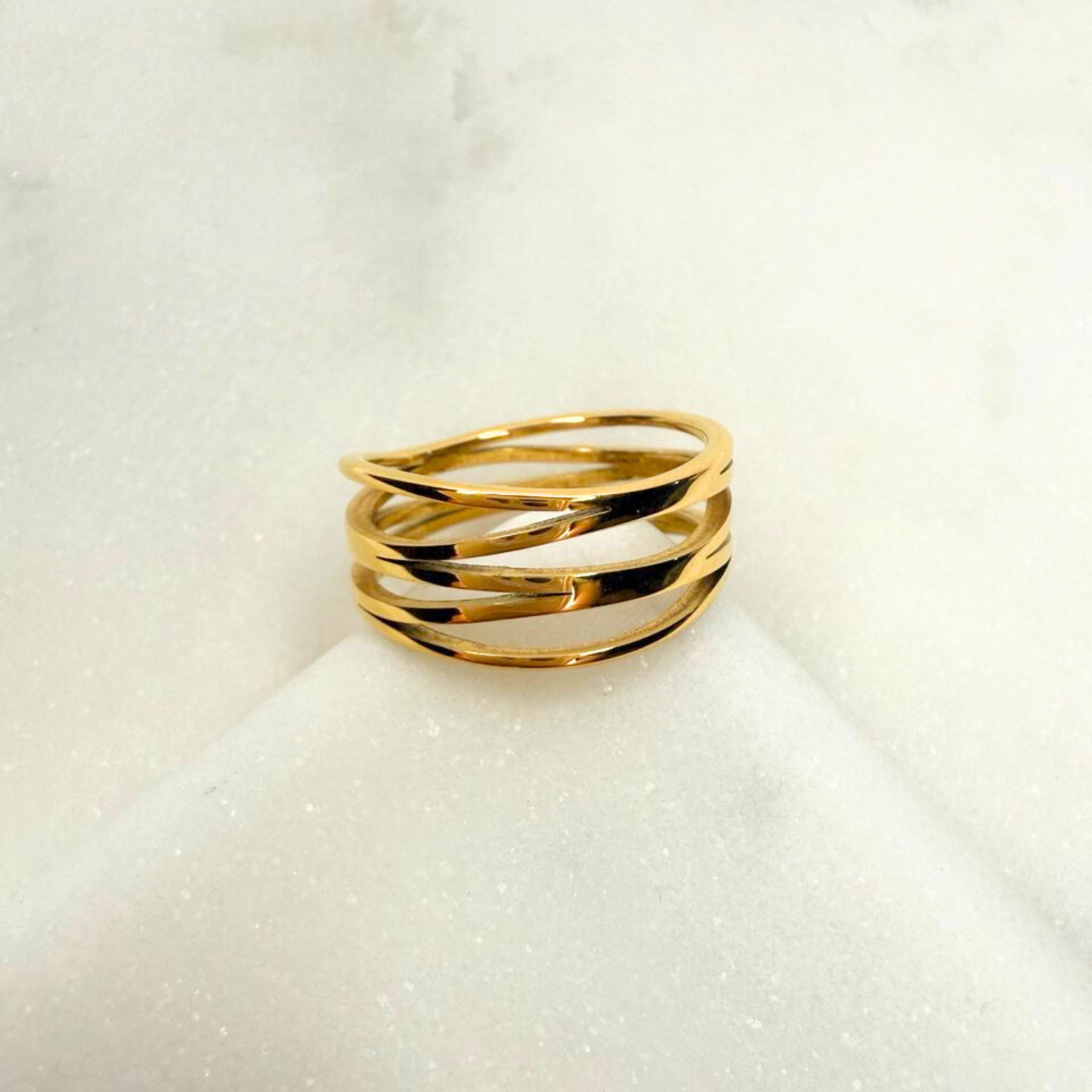 Golden Horizon Ring