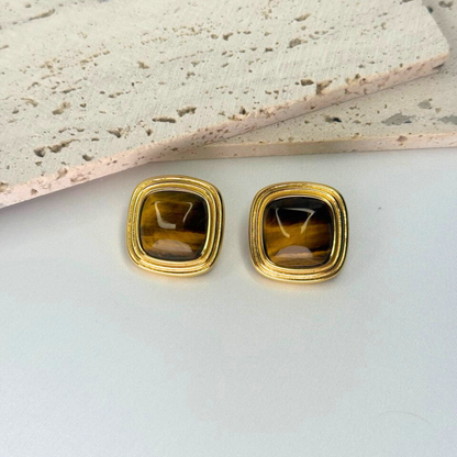 Cabochon Block Studs