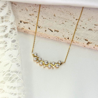 Pearl Wave Necklace