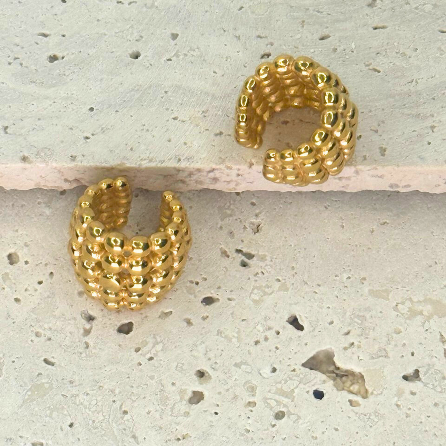 Gilded Bubble Cuff