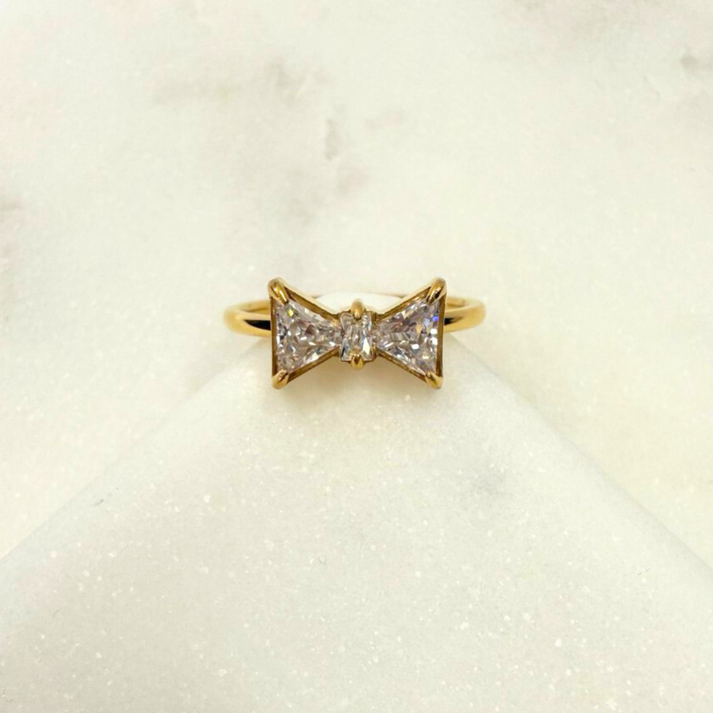 Dainty Dolly Bow Ring