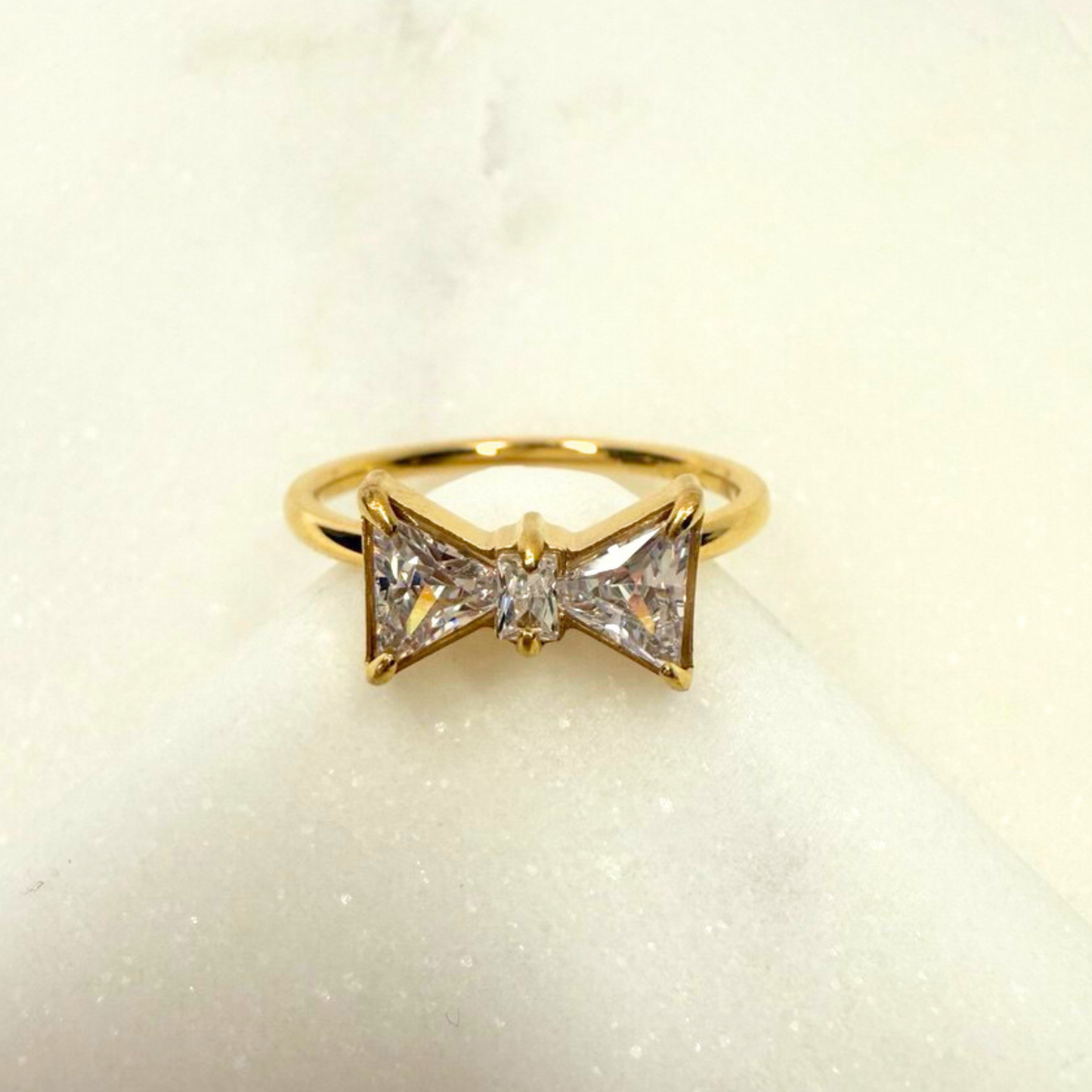 Dainty Dolly Bow Ring