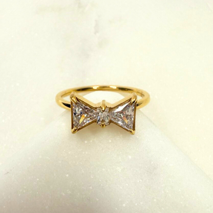Dainty Dolly Bow Ring