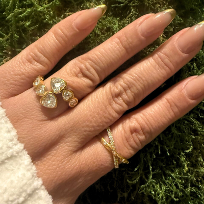 Starlight Embrace Ring