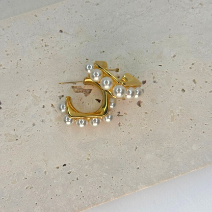 The Square Muse Hoops