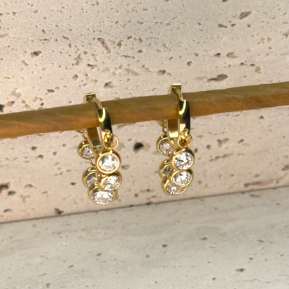 The Celestial Glint Hoops