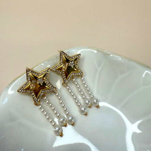 Twinkle & Pearl Dangles