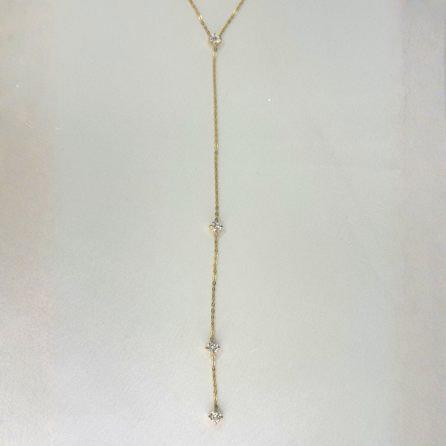 Floating Gem Lariat