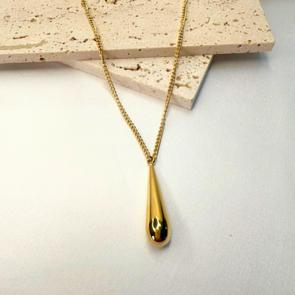 Liquid Teardrop Necklace