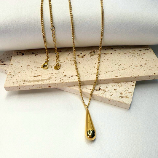 Liquid Teardrop Necklace