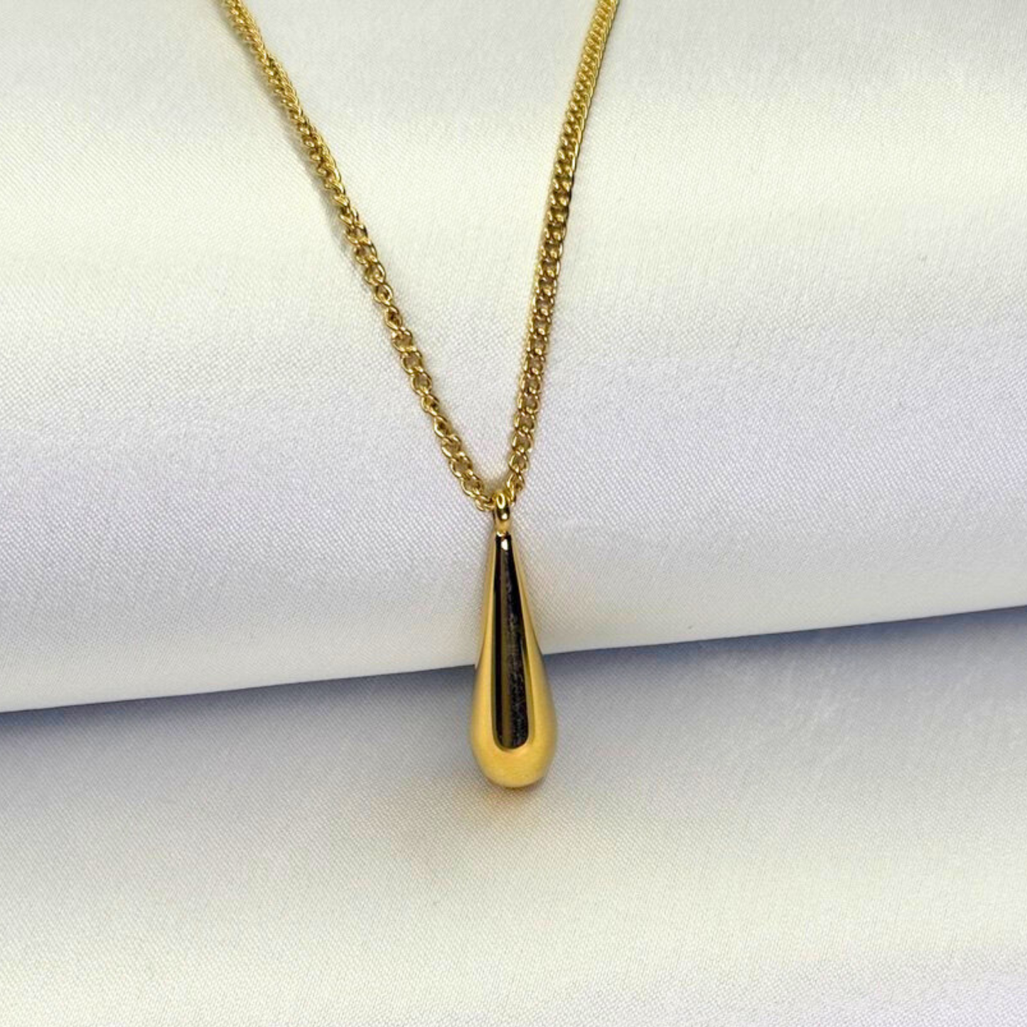 Liquid Teardrop Necklace