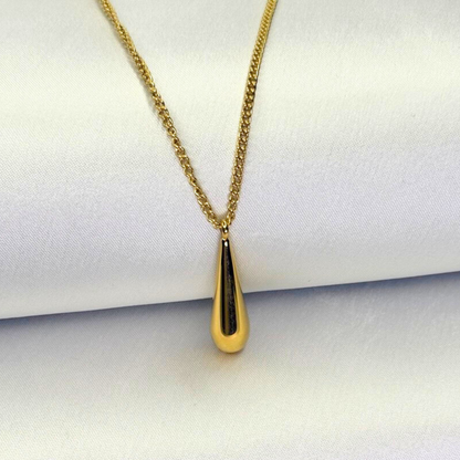 Liquid Teardrop Necklace