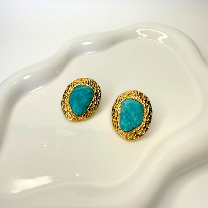 Aztec Sun Studs