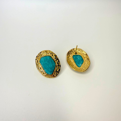 Aztec Sun Studs