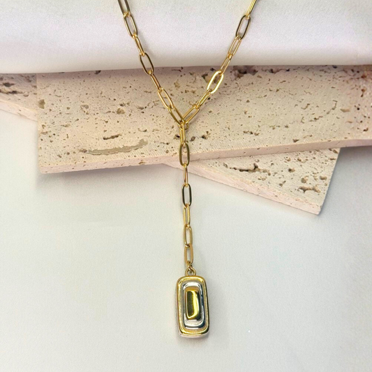 Paperclip Drop Lariat